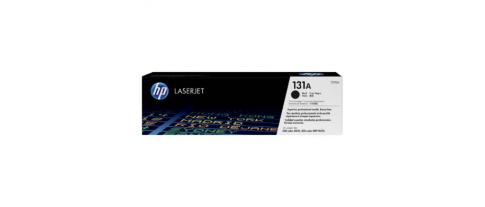 HP 131A Black Original LaserJet Toner Cartridge (CF210A) (1.6K)